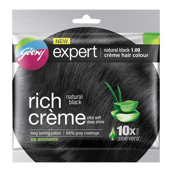 godrej rich creme natural black 10ml