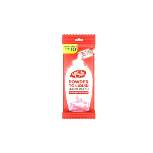 Lifebuoy Powder to Liquid Hand Wash 10/-
