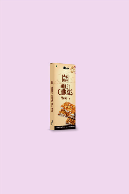 Millet chikki (peanut)