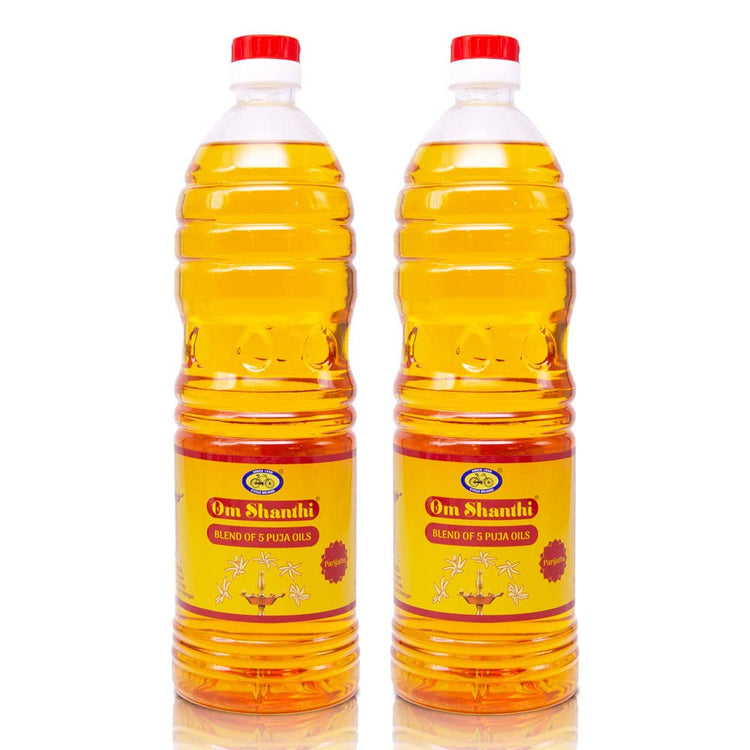 Omm shanthi Pure Puja oil 1ltr