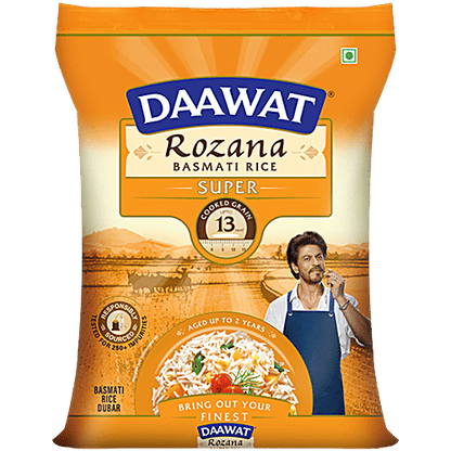 Daawat Rozana Super Basmati Rice, 1 kg