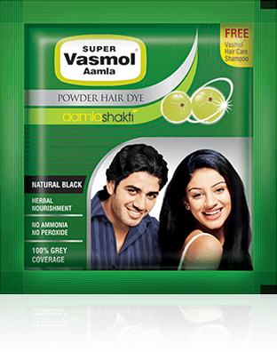 super vasmol aamla powder hair colour 50ml