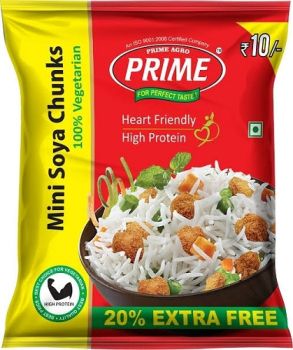 Prime Soya chunk(Green Pack) 10/-