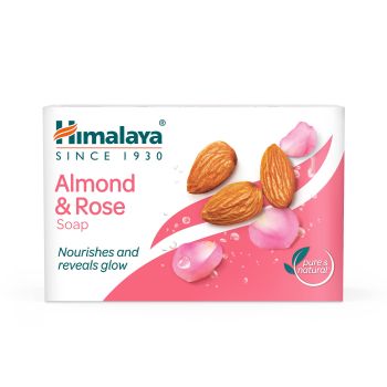 Himalaya Almond & Rose Soap 75gm