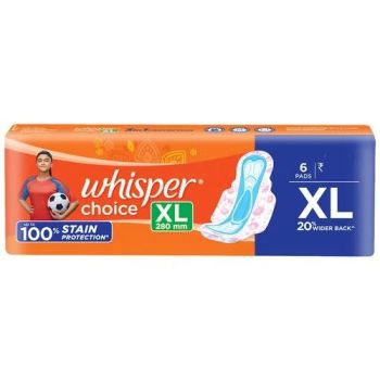 WHISPER CHOICE XL 6 PADS