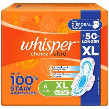 WHISPER CHOICE ULTRA XL 6 PADS