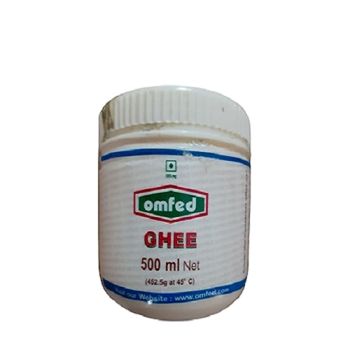 OMFED GHEE (PLASTIC JAR)500GM
